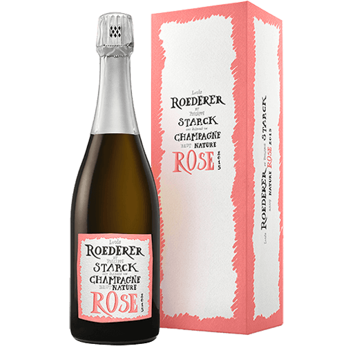 Louis Roederer Brut Nature Rosé Vintage - Cuvée "Philippe Starck" 2015 - De Coninck Wine