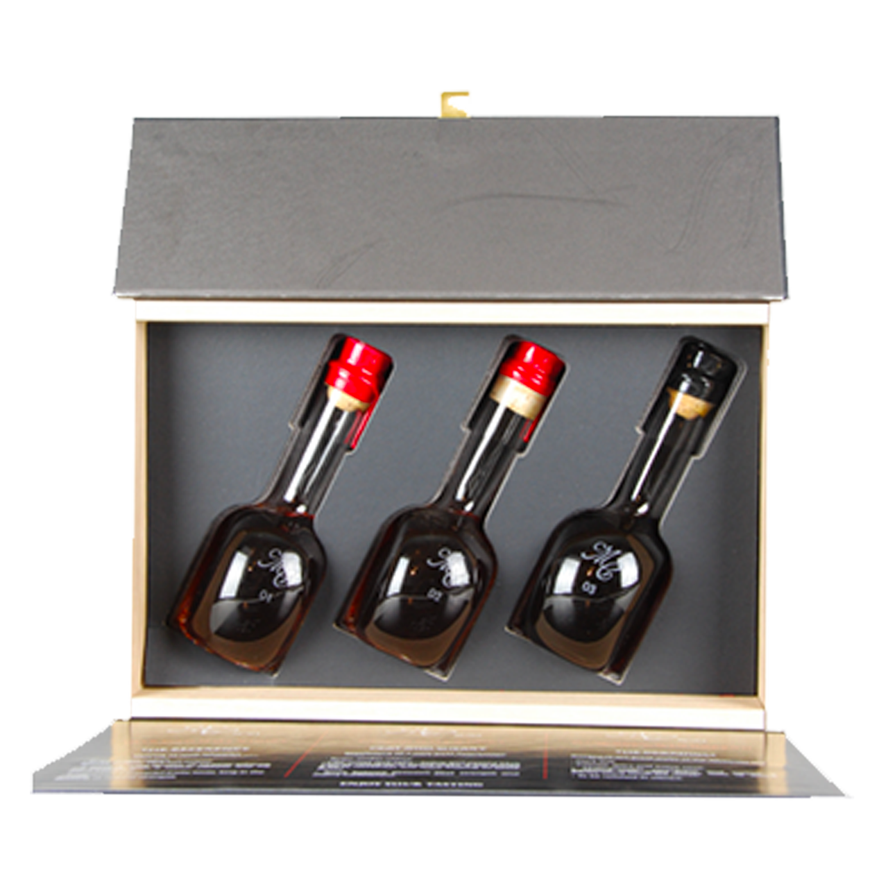 Coffret - 3 Michel Couvreur Whisky Collectors  - De Coninck Wine
