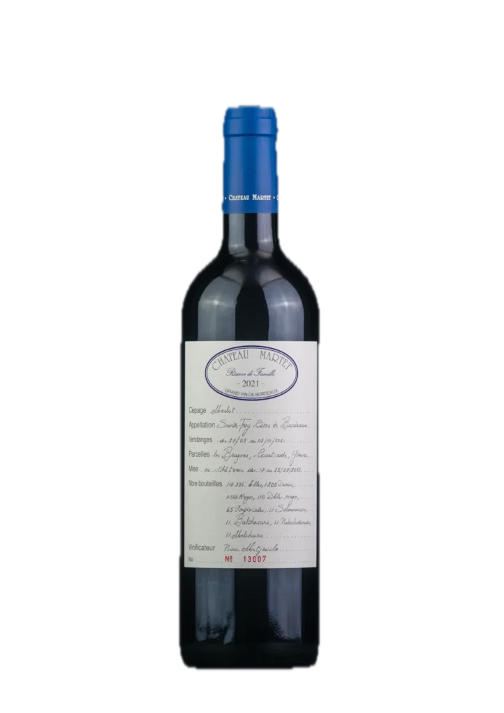 MARTET Réserve Famille 21 Ste Foy Bd 2021 - De Coninck Wine