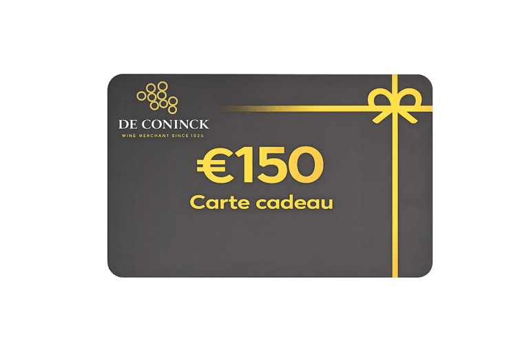 Cadeaukaart 150 €  - De Coninck Wine