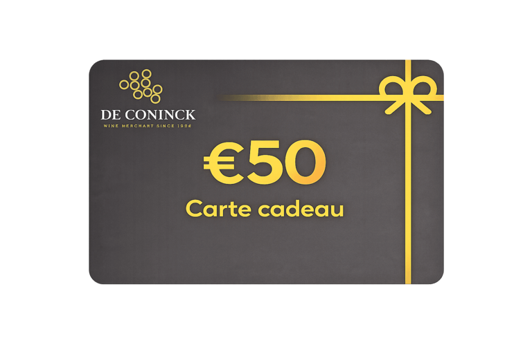 Cadeaukaart 50 €  - De Coninck Wine