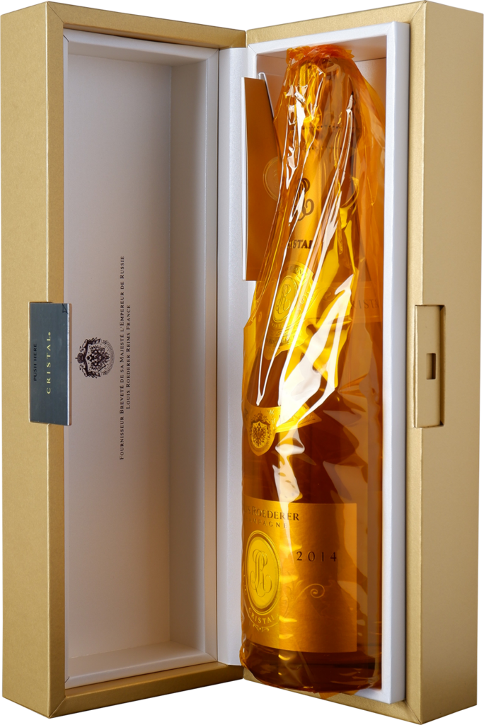 CRISTAL 14/16 Brut L. ROEDERER COFFRET 2016 - De Coninck Wine