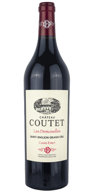 COUTET 25 Cuvée Demoiselle St.Emilion GC x6 BTLS 2025 - De Coninck Wine
