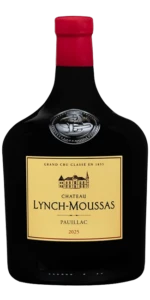 Château LYNCH MOUSSAS 25 GCC Pauillac Dame Jeanne 2,5 L x 1 btl