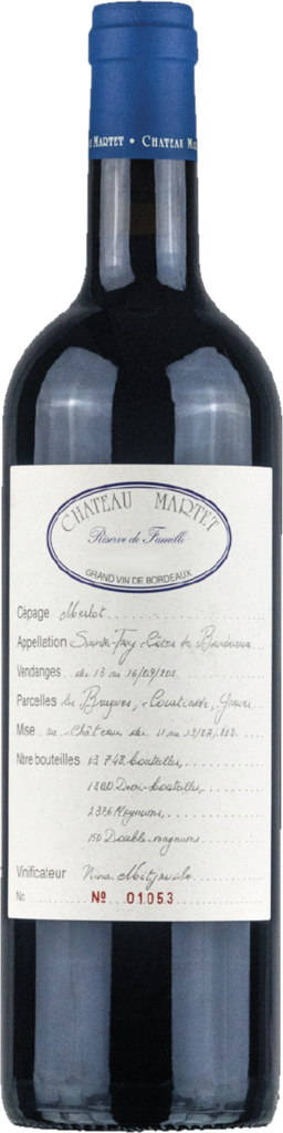 MARTET Res. Famille 25 Ste Foy Bdx X 6 BTLS 2025 - De Coninck Wine