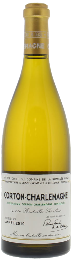 ROMANEE CONTI Corton Charlemange 19 2019 - De Coninck Wine