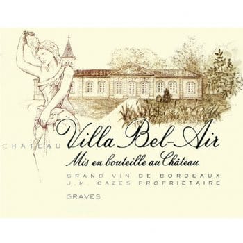 chateau villa bel air 2018 grave etiquette deconinckwine