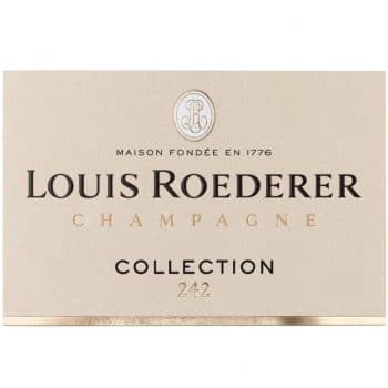 champagne roederer label collection 242 deconinckwine