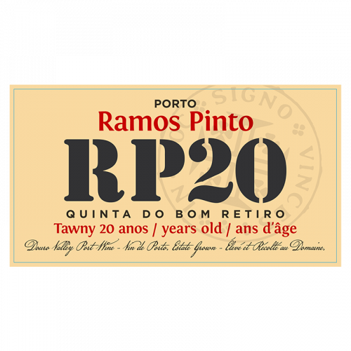 de Coninck Wine Merchant Ramos Pinto - Porto - Quinta de Bom Retiro 20 Years Old