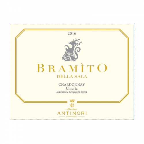 de Coninck Wine Merchant Antinori - Bramito del Cervo 2ème vin du Cervaro della Sala 2023 - Umbrio Bianco