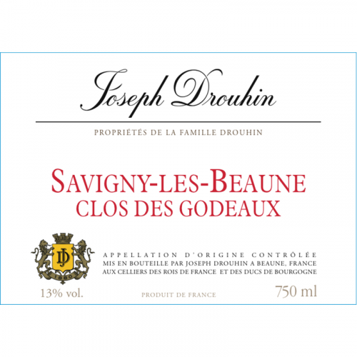 de Coninck Wine Merchant Joseph Drouhin - Savigny les Beaune « Clos des Godeaux » 2017 bio