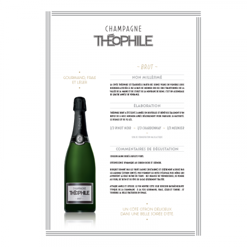 bouteille Champagne Théophile brut