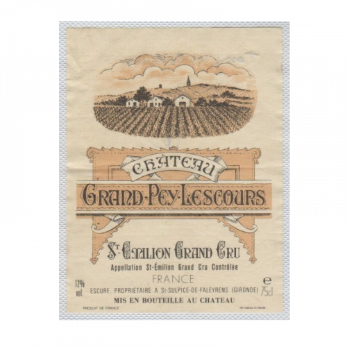 de Coninck Wine Merchant Château Grand Pey Lescours, Saint-Emilion Grand Cru 2021