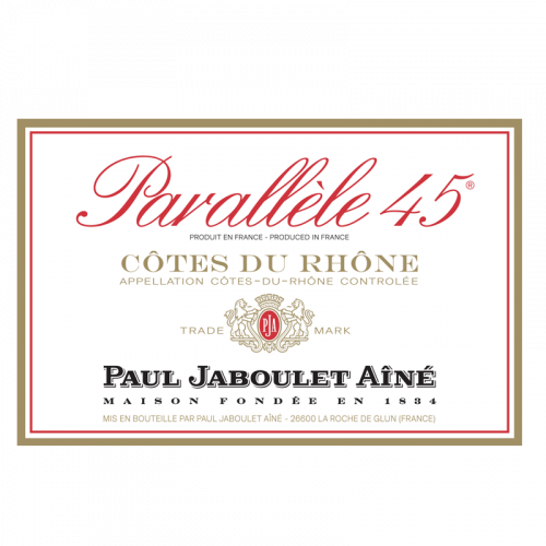 de Coninck Wine Merchant Paul Jaboulet Aîné "Parallèle 45 rouge" 2021 Magnum 1.5L BIO