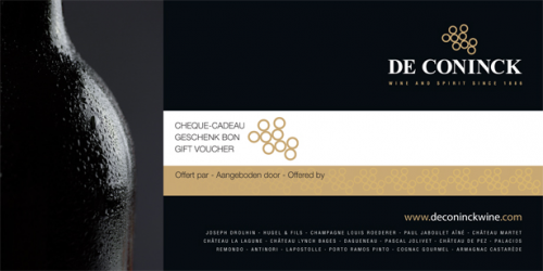 de Coninck Wine Merchant Gift Voucher 400 €