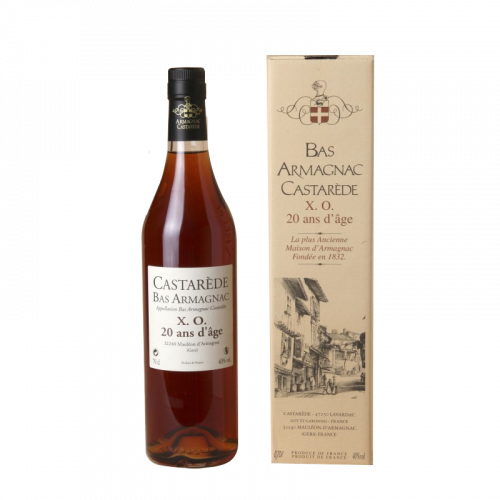 Bas-Armagnac Castarède XO Hors d'Age 20 ans d'âge Magnum 1,5L