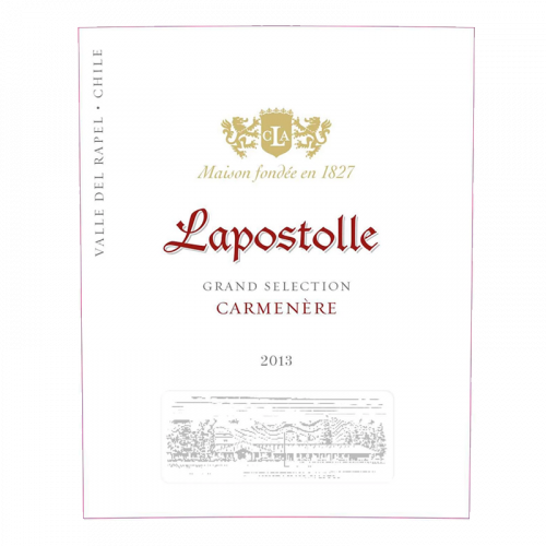 de Coninck Wine Merchant Lapostolle "Grand Selection" Carmenère 2013