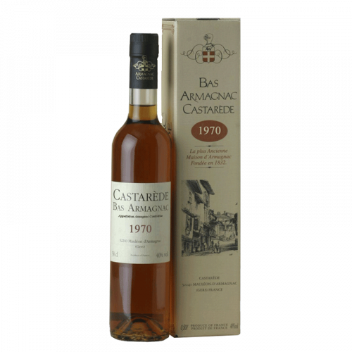 de Coninck Wine Merchant Bas-Armagnac Castarède Millésime 1970