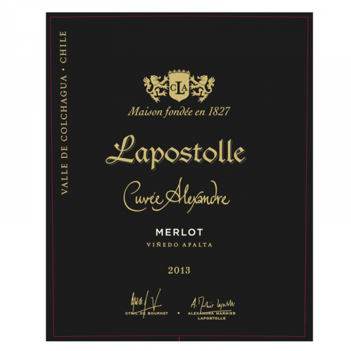 de Coninck Wine Merchant Lapostolle "Cuvée Alexandre" Merlot 2015 - BIO