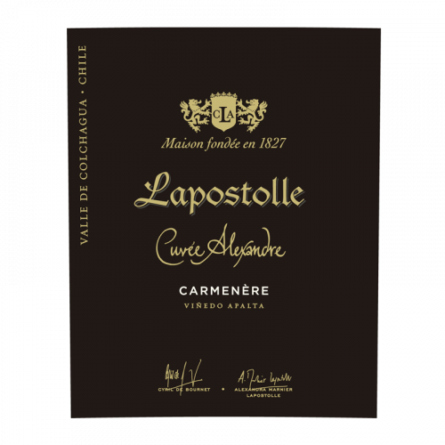 de Coninck Wine Merchant Lapostolle "Cuvée Alexandre" 2018 - Carmenère - BIO