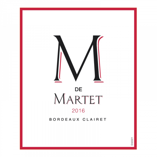 de Coninck Wine Merchant M de Martet - Bordeaux Clairet 2022