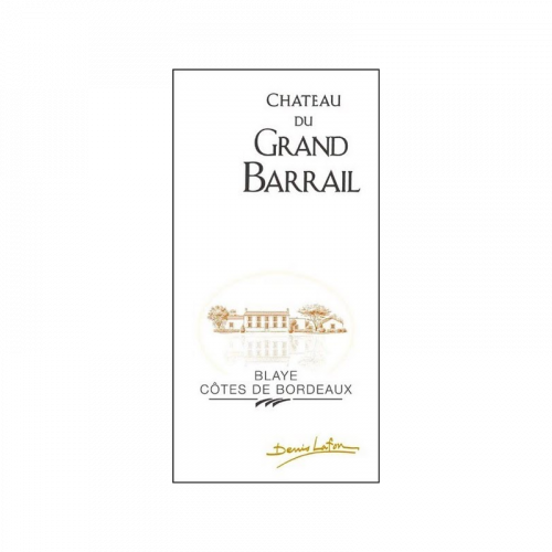 de Coninck Wine Merchant Château du Grand Barrail, Premières Côtes de Blaye 2018 Magnum 1.5L
