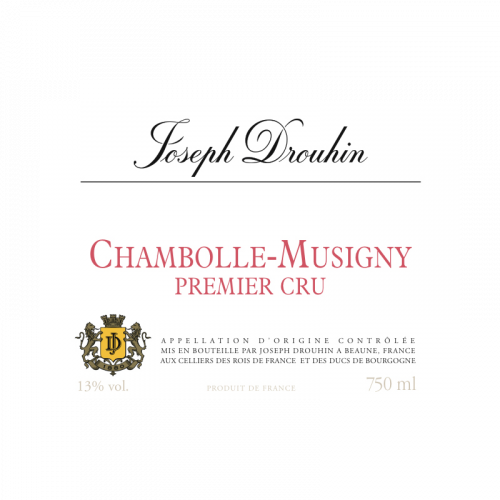 de Coninck Wine Merchant Joseph Drouhin Chambolle Musigny Premier Cru 2018