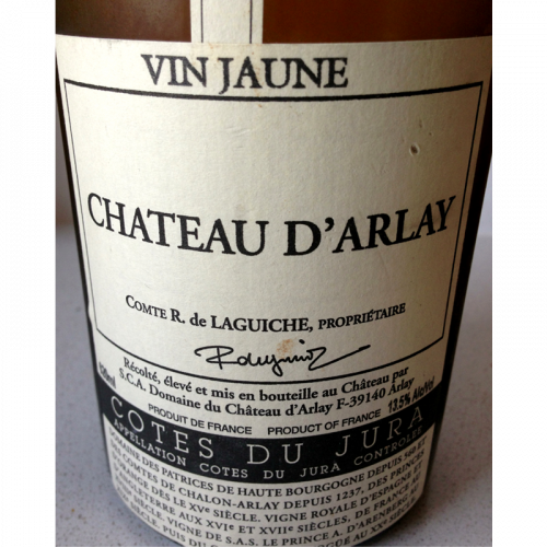 de Coninck Wine Merchant Château d'Arlay Grand Vin Jaune Côtes du Jura 2016 clavelin 62cl