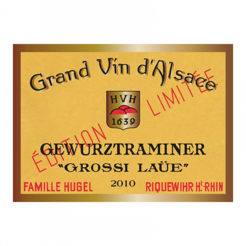 de Coninck Wine Merchant Hugel - Gewurztraminer Grossi Laüe 2014
