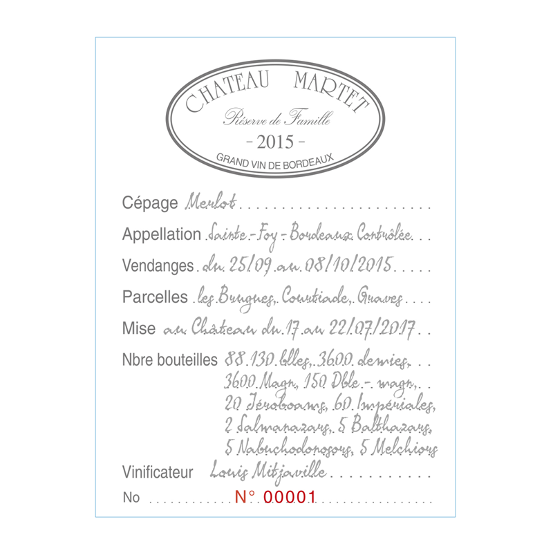 de Coninck Wine Merchant Château Martet: Tasted by Andreas Larsson ‘Best Sommelier of the World’