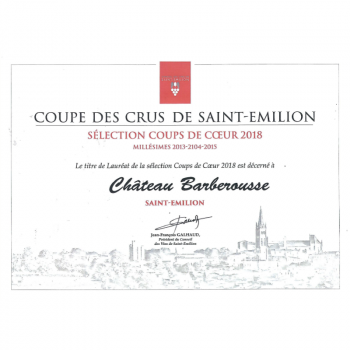 Château Barberousse - Saint-Emilion 2016