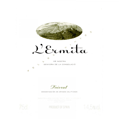 de Coninck Wine Merchant Alvaro Palacios Priorat L'Ermita 2009