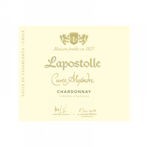 de Coninck Wine Merchant Lapostolle "Cuvée Alexandre" Chardonnay 2016
