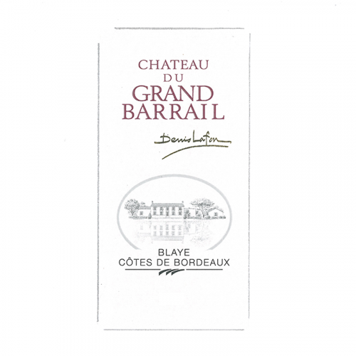 de Coninck Wine Merchant Château du Grand Barrail, Premières Côtes de Blaye 2019/2020