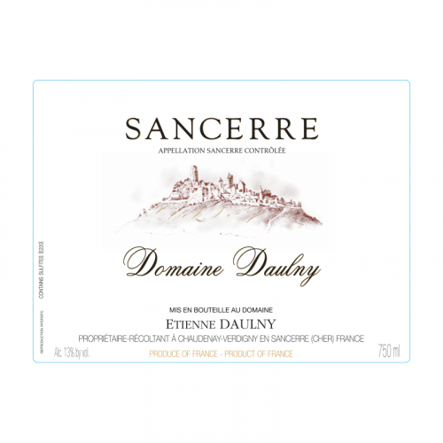 de Coninck Wine Merchant Sancerre Rouge Domaine Daulny 2020