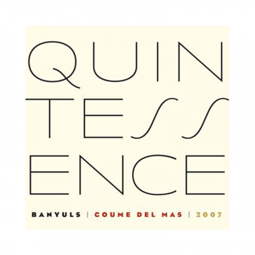 de Coninck Wine Merchant Coume Del Mas - Quintessence - Banyuls 2021 50CL