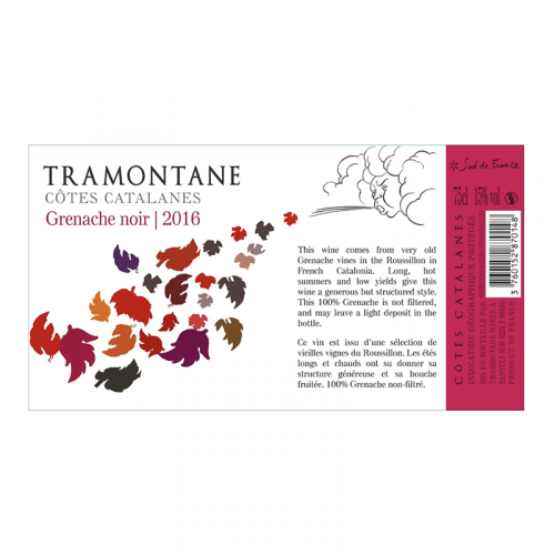 de Coninck Wine Merchant Coume Del Mas - Tramontane "Grenache Noir" 2022