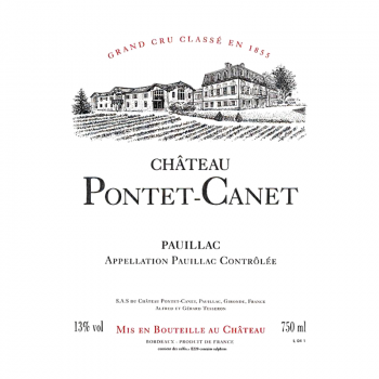 Château Pontet Canet, Grand Cru Classé Pauillac, 2017