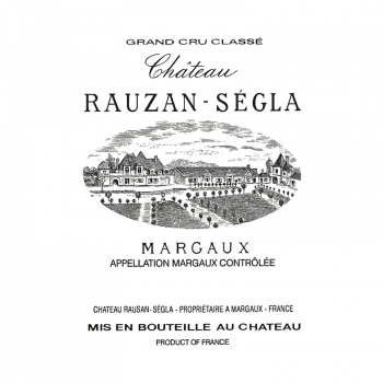 Château Rauzan Segla, Grand Cru Classé Margaux, 2017