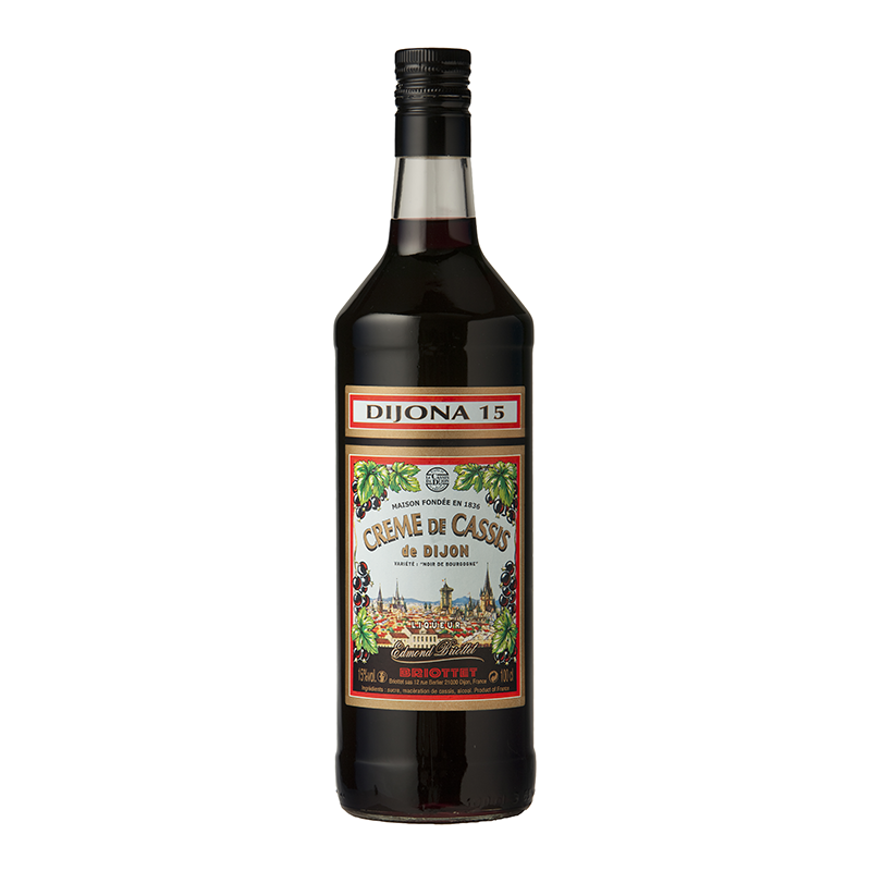 Crème de Cassis de Dijon Nouvelle Récolte de la Maison Briottet