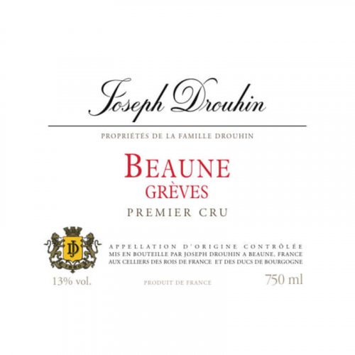 de Coninck Wine Merchant Joseph Drouhin - Beaune Grèves 1er Cru 2018