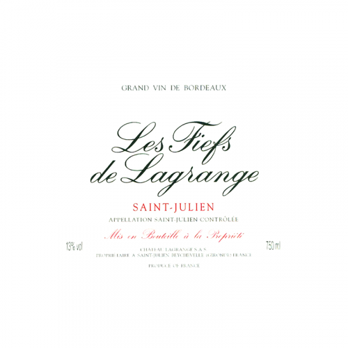 Les Fiefs de Lagrange - Saint Julien - 2017