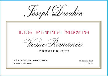 de Coninck Wine Merchant Joseph Drouhin - Vosne-Romanée Petits Monts Premier Cru 2016 BIO