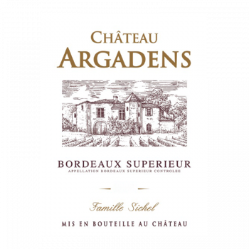 Château d'Argadens, Bordeaux Supérieur 2016