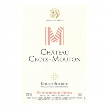 Château Croix Mouton, Bordeaux Supérieur 2012