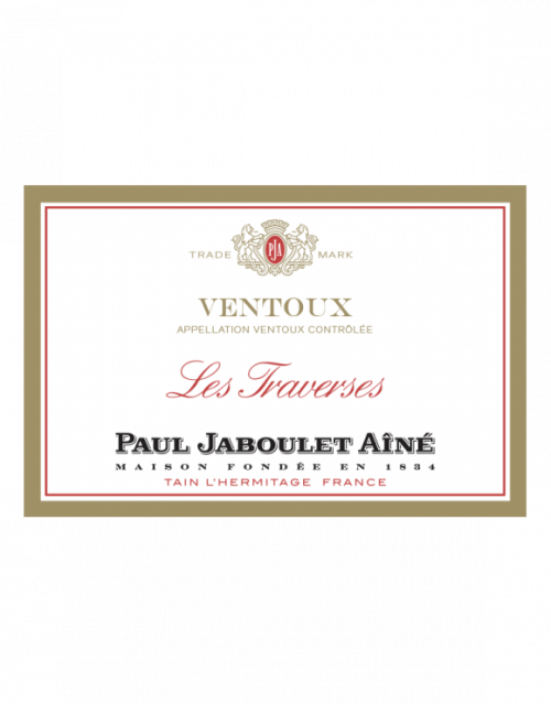 de Coninck Wine Merchant Paul Jaboulet Aîné - "Les Traverses" - Côtes du Ventoux rouge 2017/2018 BIO Magnum 1.5l