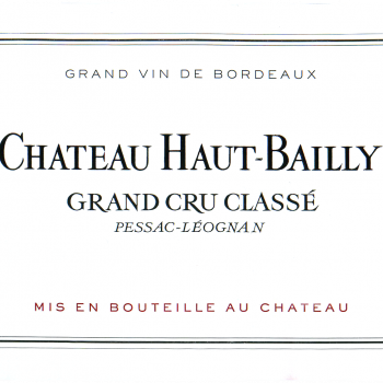 Château Haut-Bailly Cru Classé de Graves - Pessac-Léognan 2019