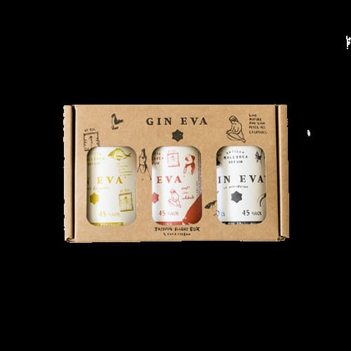 de Coninck Wine Merchant Gin Eva - The Tasting Flight Box 3x0,1L