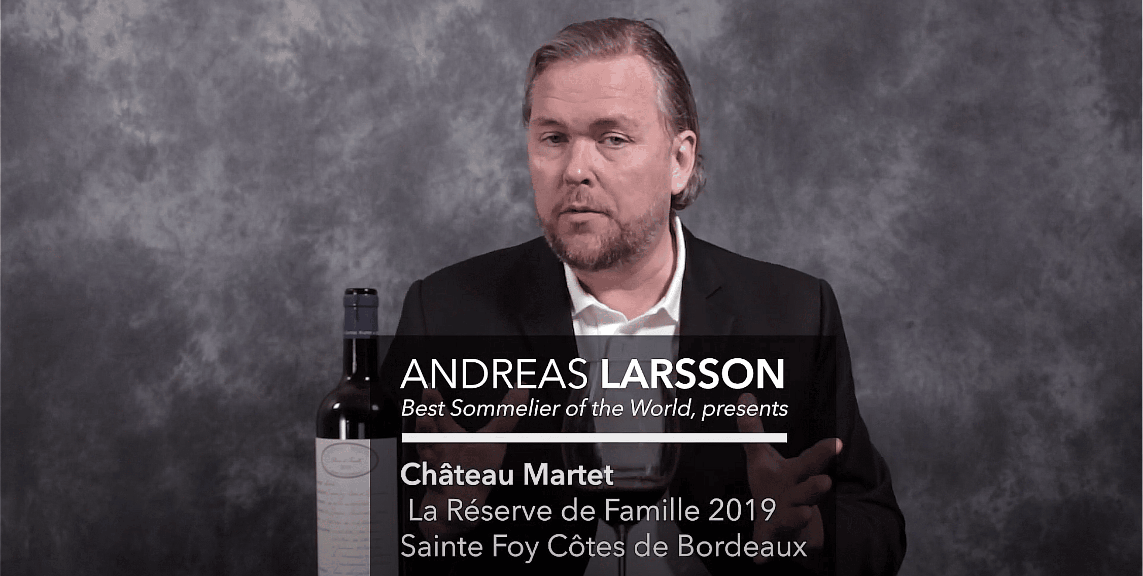 de Coninck Wine Merchant Château Martet: Tasted by Andreas Larsson ‘Best Sommelier of the World’