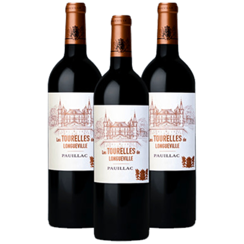 de Coninck Wine Merchant 6 btls Les Tourelles de Longueville - 2018 - 2ème vin du Grand Cru Classé Château Pichon Baron